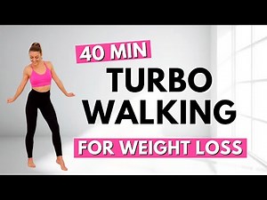 🔥40 Min TURBO WALKING for WEIGHT LOSS🔥ALL STANDING🔥NO JUMPING🔥KNEE FRIENDLY🔥FULL BODY BURN🔥