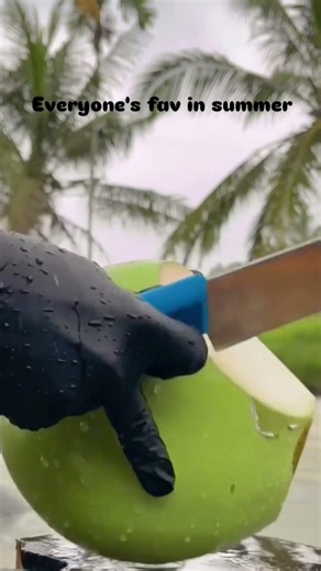 coconut in summer that to in andhra 😋