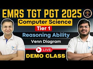 Reasoning Ability for EMRS PGT–TGT 2025 | Complete Tier-1 Preparation for Computer Science Aspirants
