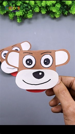 114K views · 205 reactions | DIY Moving Paper Monkey Puppet - Easy Paper Crafts Tutorial #diy #crafts #handmade | Colors Paper | Facebook
