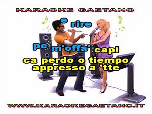 Nino D'Angelo Lazzarella Karaoke con cori