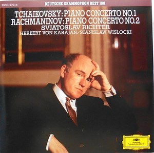 Tchaikovsky, Rachmaninov - Richter, Karajan, Wiener Symphoniker, Wislocki, Warsaw Philharmonic Orchestra - Tchaikovsky / Rachmaninov: Piano Concertos = チャイコフスキー / ラフマニノフ：ピアノ協奏曲