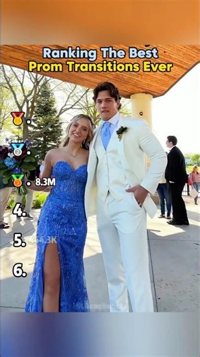 Ranking the best prom transitions ever. #prom