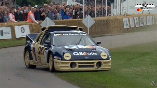 Ford RS200 Evolution has a Bad Day at Goodwood