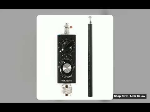 MiniANT 20W QRP Shortwave Antenna HF Antenna 5MHz55MHz FullBand Tuned Antenna for Yaesu FT817 818 IC