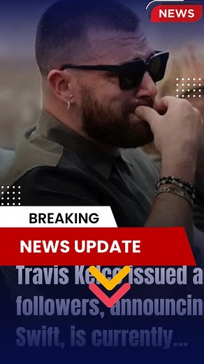 The moment that no one saw coming — Travis Kelce, the face of the Kansas City Chiefs, has officially announced his retirement from the NFL. Standing beside Taylor Swift, the emotional star revealed that his decision comes from a place of love and responsibility as he prepares to become a father. “Family comes first. Always,” Kelce said, his voice breaking. The entire football world is reeling from the shocking news, struggling to imagine the game without its fiercest competitor and biggest heart