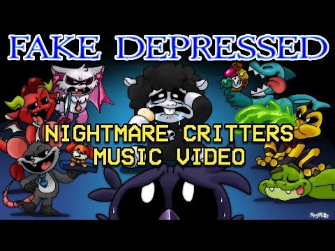 FAKE DEPRESSED By RecD Ft. ‪@KittenSneeze‬ - NIGHTMARE CRITTERS Fan Song (Poppy Playtime Chapter 4)