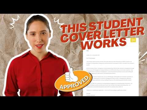 How to Write a Student Cover Letter That Stands Out