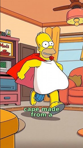 The Simpsons: Homer Becomes Donut Man - A 90s Cartoon Adventure!