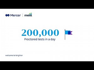 Mercer | Mettl Achieves a New Milestone of 200,000 Proctored Assessments in a Single Day!