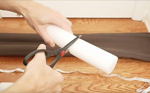 Watch Custom door and window double draft stopper gap blocker on Amazon Live