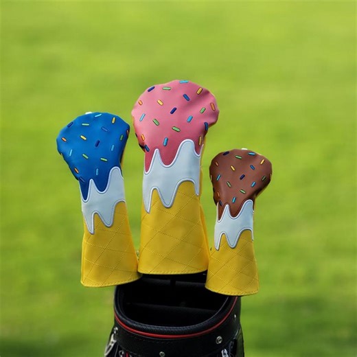Cartoon Ice Cream Golf Club Cover, Driver Head Cover, Club Head Protector - Etsy