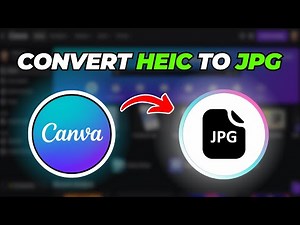 How To Use Canva To Convert HEIC To JPG (Quick & Easy)