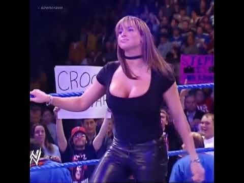 Stephanie McMahon Tribute Black Leather Pants 👖