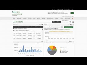Sage One Accounting Dashboards