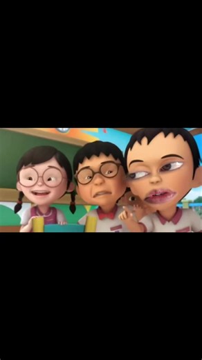 Make A Face Febri Andini - Upin Ipin Transition & Funny Clips