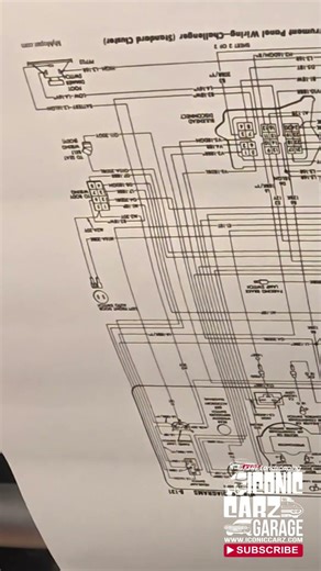 73 Challenger Wiring print out