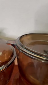 Corning USA Amber Glass Cookware, 4.5L, ( Large Roaster, Soup Pot, Sourdough Starter), 1.5 Liter and 2.5 Liter Pot, One Quart Casserole Dish - Etsy