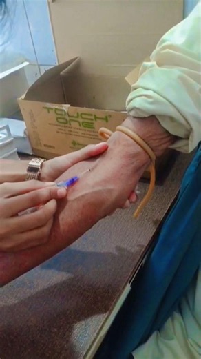 86th day clinical duty 🏥 How to collect blood sample technique 🧪🩸 #clinic #doctor