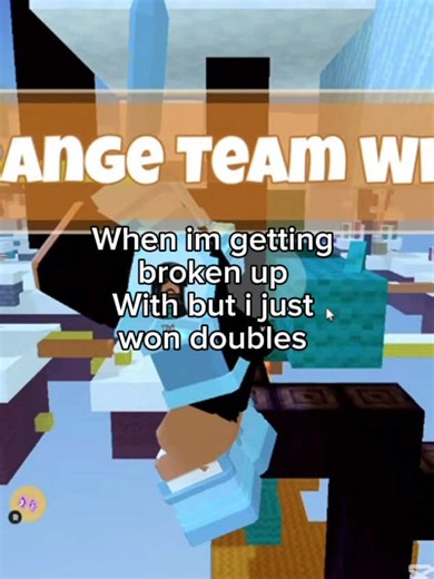 Someone clip that #breakup #bedwars #bedwarsroblox #roblox #tanqr | Roblox