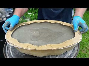 My preferred cement mixture consistency