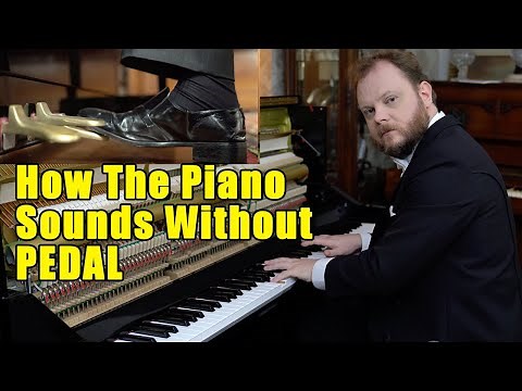 How The Piano Sounds Without Pedal