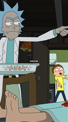 Morty ruined the spaghetti night
