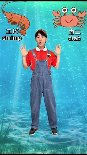 エビ🦐カニ🦀ど〜っちだ？？？正解はコメント欄へ✅#ショート #エビカニクス #キッズ #comedy