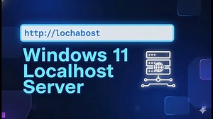 如何在Windows 11上启用本地主机服务器 - 无需Python，IIS本地主机教程_哔哩哔哩_bilibili