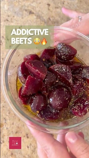 STOP SCROLLING! These Marinated Beets Are ADDICTIVE 😳🍋🔥