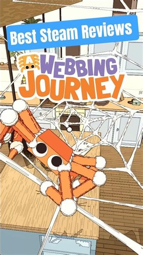 Best Steam Reviews: A Webbing Journey #spider #game #gaming #indiegame #gamedev