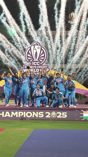 The accolades keep coming 🤩 India’s victorious #CWC25 team have been nominated for the 2026 Laureus World Team of the Year honour 👏 | ICC - International Cricket Council