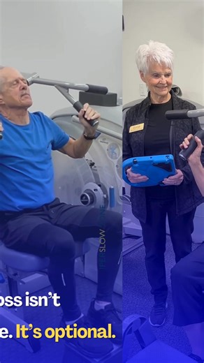 𝗬𝗼𝘂𝗿 𝗠𝘂𝘀𝗰𝗹𝗲𝘀 𝗔𝗿𝗲 𝗟𝗶𝘀𝘁𝗲𝗻𝗶𝗻𝗴. 𝗔𝗿𝗲 𝗬𝗼𝘂 𝗦𝗽𝗲𝗮𝗸𝗶𝗻𝗴 𝗧𝗵𝗲𝗶𝗿 𝗟𝗮𝗻𝗴𝘂𝗮𝗴𝗲? Muscle loss isn’t inevitable. It’s optional. After age 40, we lose 3–8% of our muscle per decade... unless we signal the body to keep building it. That signal? Safe, slow resistance training. SuperSlow Zone helps you wake up your muscle-building pathways—and keep them talking back.💪 #MuscleSignaling #SuperSlowZone #StayStrongAtEveryAge #muscles #strong #strongbones #strengthtraining | 