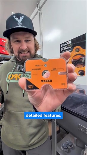 MatterHackers on Instagram: "The WAZER is a compact, desktop CNC waterjet that uses high-pressure water and abrasive to cut materials with precision and no heat, keeping edges clean and material properties intact. It can cut metals, plastics, glass, stone, composites, and more, making it incredibly versatile and easy to use with simple design-to-cut software. Buying WAZER from MatterHackers means expert support, access to consumables and accessories, and trusted guidance to get professional resu