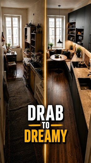 Tiny Galley Kitchen Transformation | From Chaotic to Cozy