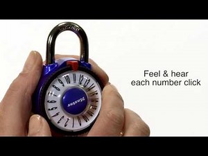 Using the 1588D Magnification Combination Lock