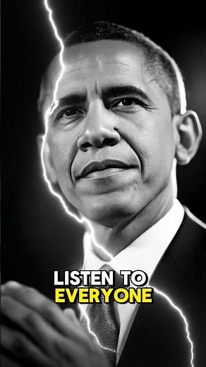 listen to everyone Barak Obama Golden words