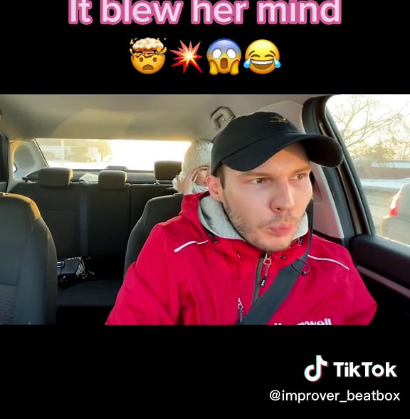 Amazing Beatbox Moments Inside a Moving Car