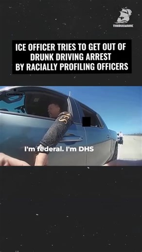 Cringe warning.... Drunk ice agent gets pulled over and tries to talk his way out. When he doesn't get his way he threatens the cop, asking if hes Haitian... The worst part is that the cops were respectful to this criminal..... Most likely because they fear retaliation from ice or the trump regime, if they treated him like any other drunk asshole. | Andrew Jackson