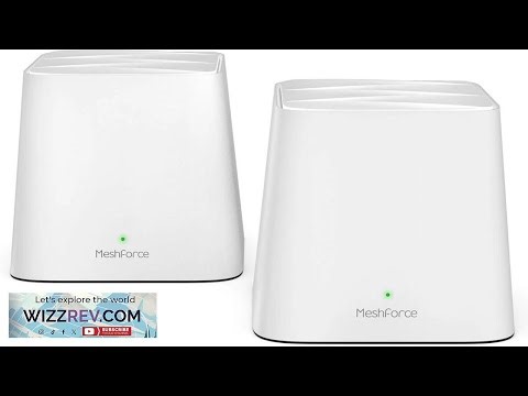 Meshforce M1 Mesh WiFi System(2pcs) Dual Band AC1200 Router Replacement Seamless