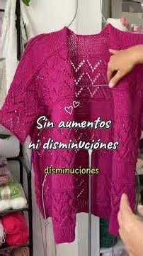 El cárdigan que tejerás en un fin de semana (Punto Chevron fácil) 🧶