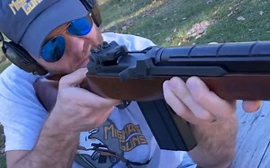 斯普林菲尔德M14自动步枪靶场射击