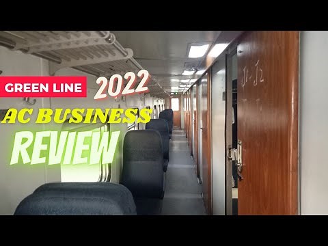 Review Green Line AC Business Class | Cabin | Best Train | Karachi to Islamabad Pakistan Railways