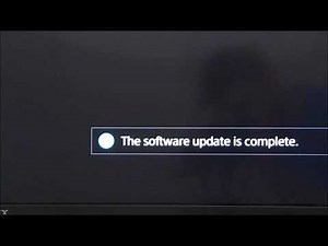 How to Software Update Sony Bravia 4k TV