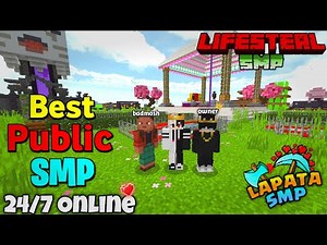 🍟 New Best Free Public Lifesteal Smp Server For Minecraft🔥| Java/Pe | 24/7 Online | Anyone Can Join🍹