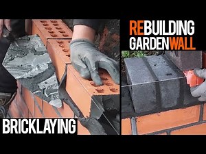 Bricklaying - Oddly Satisfying Watching Bricklayers Build a Brick Wall