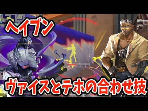 【VALORANT】サンセットで使えるヴァイスとテホの合わせ技！【ずんだもんのヴァロラント解説】