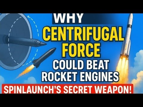 Why Centrifugal Force Could Beat Rocket Engines | SpinLaunch’s Insane Secret Weapon! (Explained)