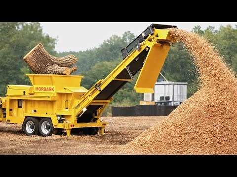 Extreme Wood Chippers & Tree Shredders | Firewood Processing at Insane Speed