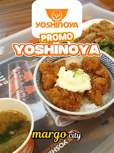 Lagi laper tapi mau hemat? Yoshinoya solusinya! ✨ Sekarang lagi ada promo paket mulai dari 28 ribuan aja lho. Rasanya tetap juara, porsinya bikin kenyang, harganya ramah di kantong. Caranya simpel banget: cukup klik Tag Lokasi hijau di pojok kiri bawah video ini, beli menunya, dan bawa QR code-nya ke cabang Yoshinoya mana saja. Tanpa ribet ganti-ganti lokasi, langsung bisa makan enak! Follow Wonderful Days untuk info promo ter-update lainnya ya! 🍱🥢 #goacademydining #rayapenuhrasa #fyp #tiktokg